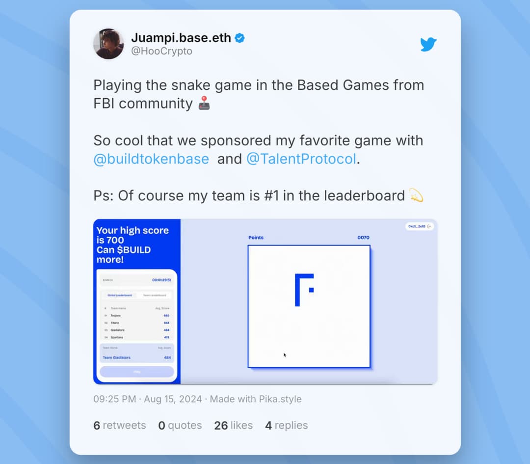 Tweet screenshot