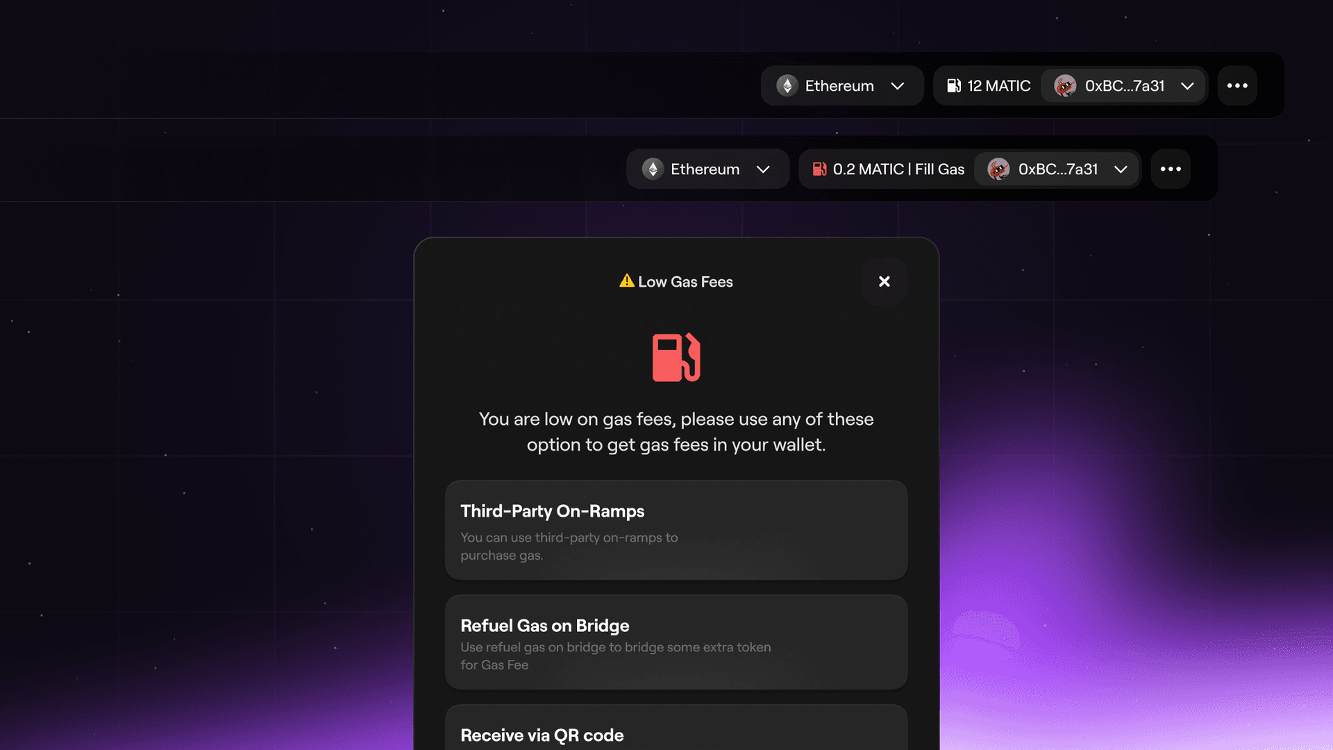 Bridge interface example